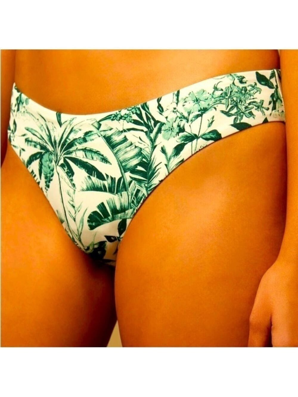 NWT Onia Lily Forest Green Hipster Bikini Bottom - Picture 4 of 5